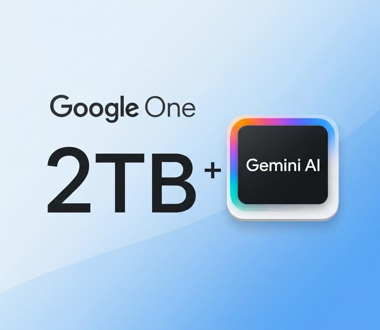 🚀 Gemini Advanced + Google One 2 TB – ¡12 meses! 🚀